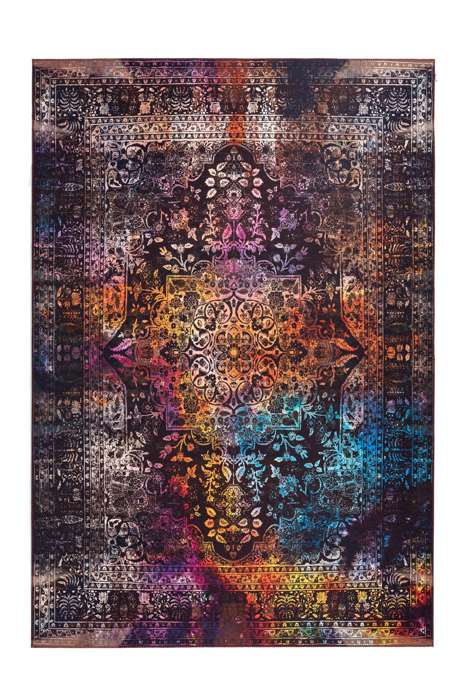 Galaxy 400 multi/bruin 120x170cm