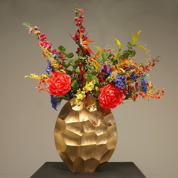 Vase Calori large brass