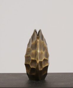 Alternative view of Vase Calori small brass