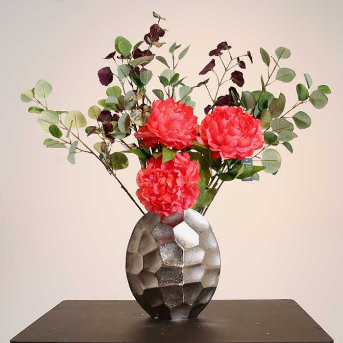 Vase Calori small raw nickel - Afbeelding 3