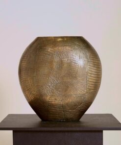 Vase Firenze L brass