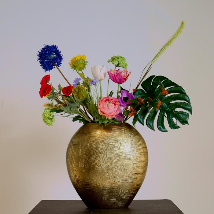 Vase Firenze medium brass - Afbeelding 2