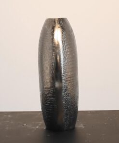 Alternative view of Vase Firenze small raw nickel