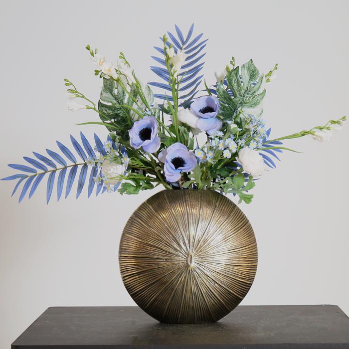 Vase Livorno small brass