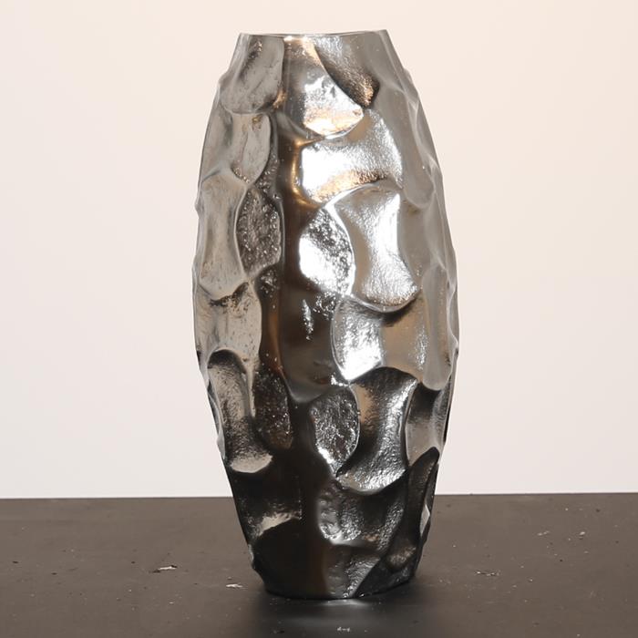 Vase Manchi small raw nickel - Afbeelding 2