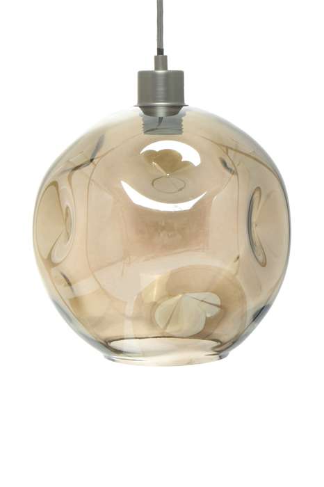 Hanglamp Natalie 125 clear/grijs