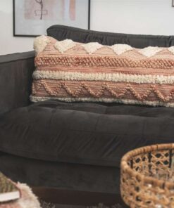 Alternative view of Cushion Bohist 225 pink / cream 35cm x 95cm
