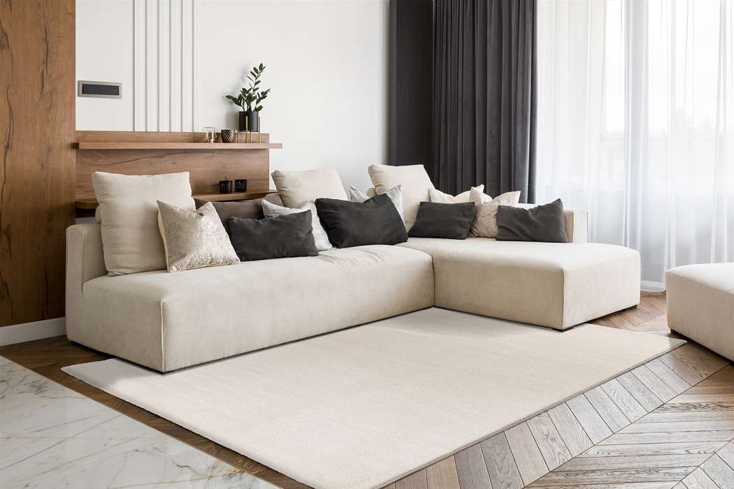 Nila 100 ivoor 80x150cm - Afbeelding 2