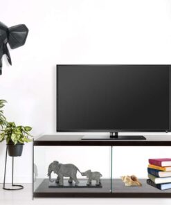 Alternative view of TV Stand Elementary 225 dark brown
