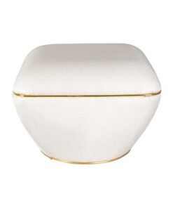 Alternative view of Stool Contessa 145 Ivory / Gold