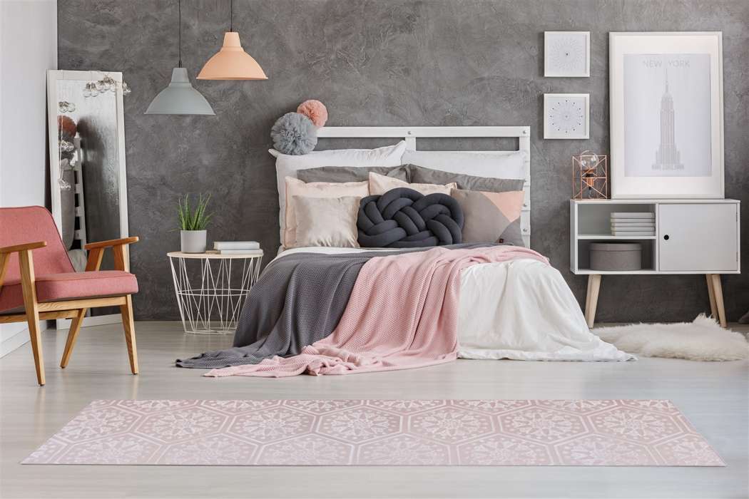 Monroe 200 roze 160x230cm - Afbeelding 4