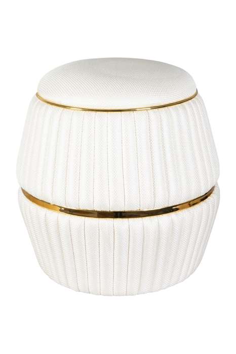 Stool Doric 245 Ivory / Gold - Afbeelding 2