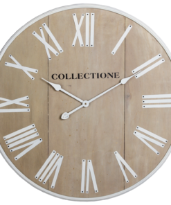 Wall clock Padova natural 70cm