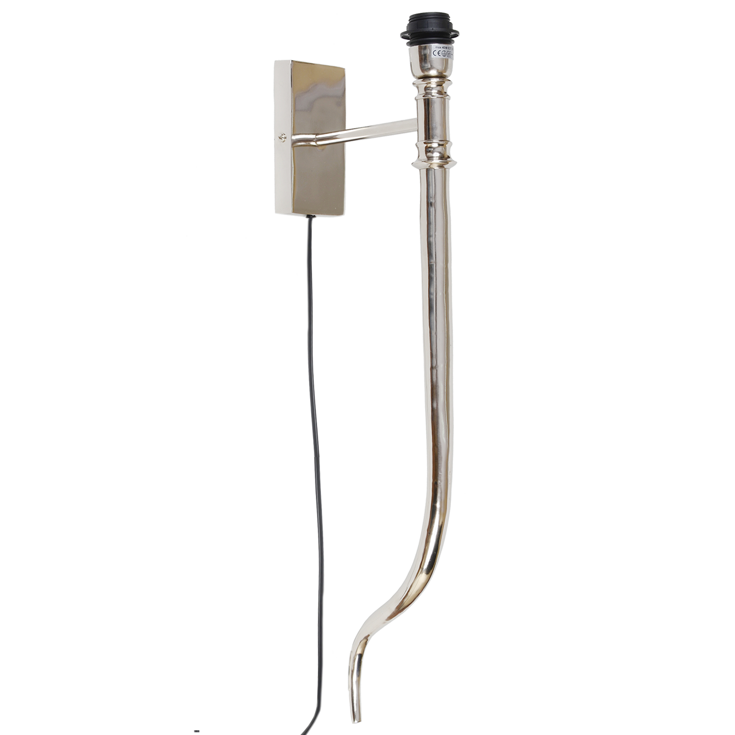 Wandlamp Elegance L chrome