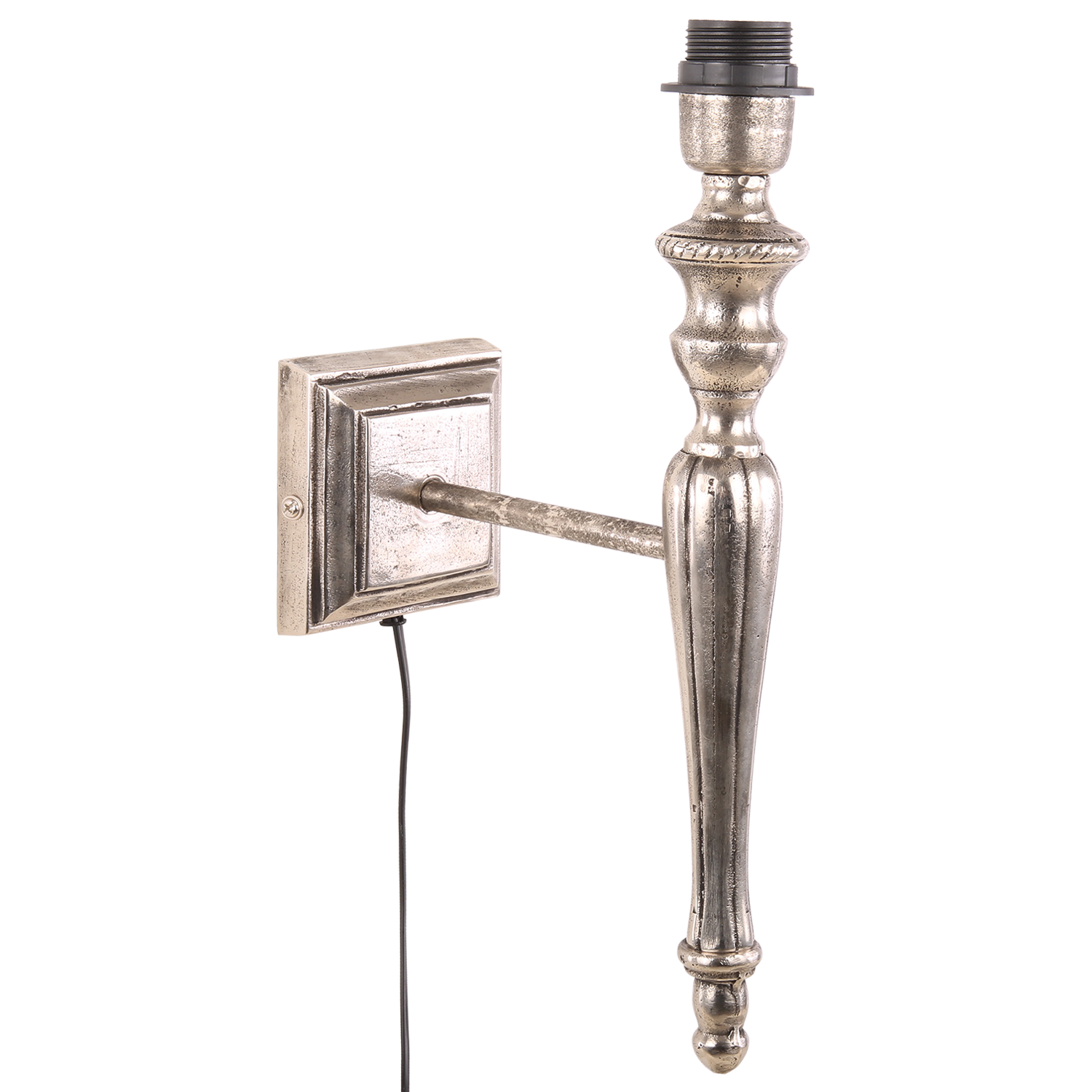 Wandlamp Villarosa L nickel