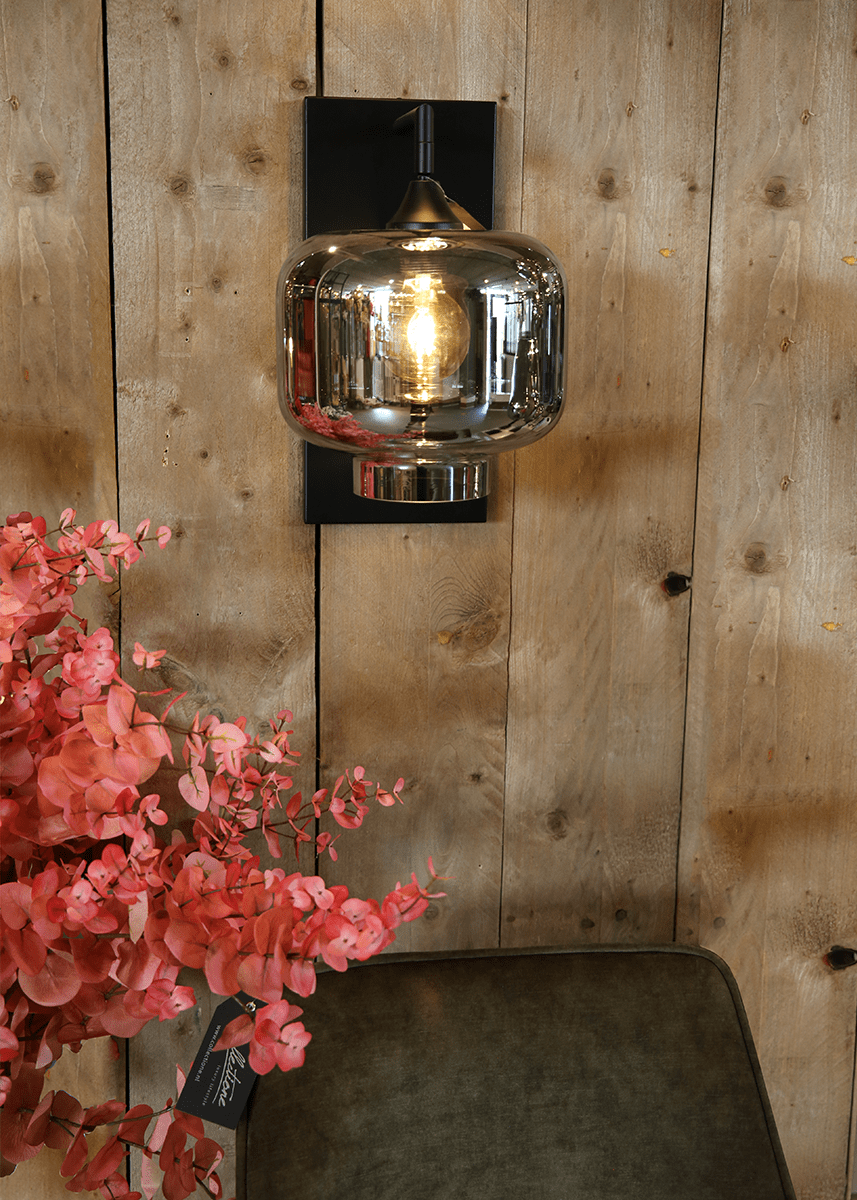 Wandlamp Vilmar L zwart - Afbeelding 4