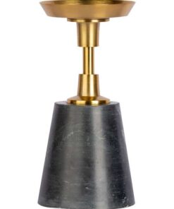 Candle Holder Fayya 125 gold / black