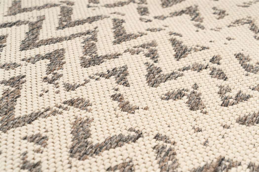 Splash 600 Cream / Brown 80cm x 150cm - Afbeelding 3