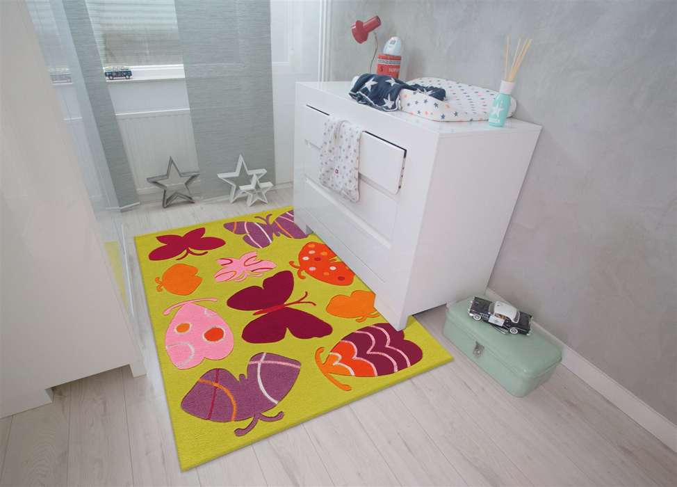 Spirit Glowy 3140 multi Butterfly 110x160cm - Afbeelding 2