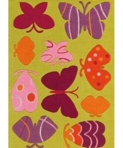 Spirit Glowy 3140 multi Butterfly 110x160cm