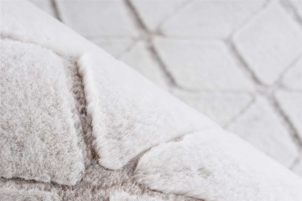 Vivica 125 wit/taupe 120x160cm - Afbeelding 3