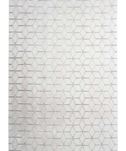 Vivica 125 wit/taupe 160x230cm
