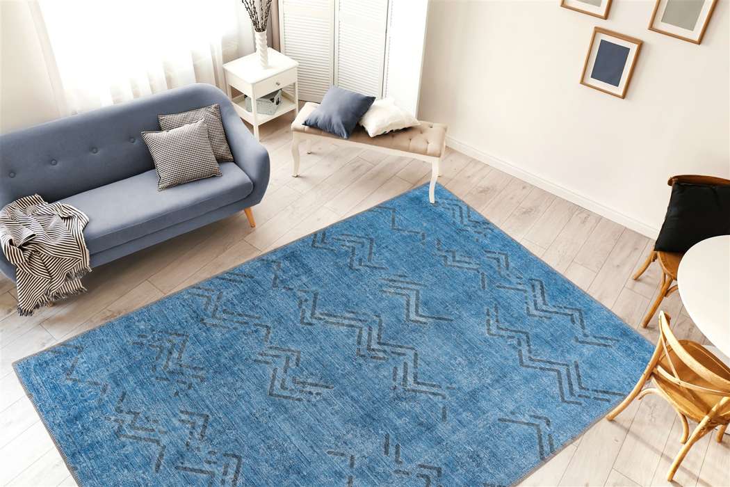 Antique 325 blauw 80x150cm - Afbeelding 2
