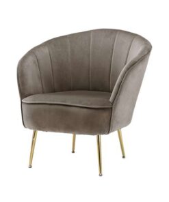 Alternative view of Armchair Poola 100 Taupe