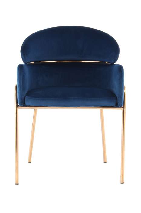 Chair Elva 125 blue / rose gold - Afbeelding 2