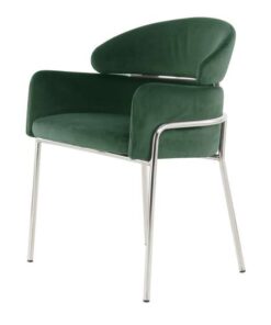 Chair Elva 125 Green / Silver