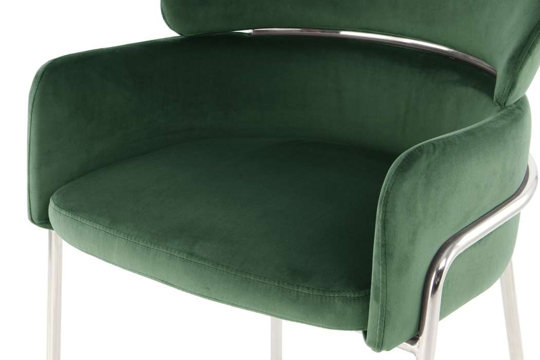Chair Elva 125 Green / Silver - Afbeelding 4