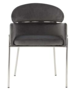 Alternative view of Chair Elva 125 Gray / Silver
