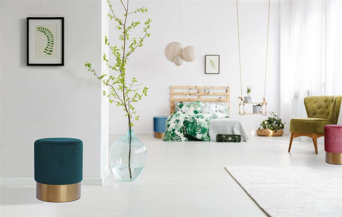 Hocker Nano 110 groen / Petrol - Afbeelding 2