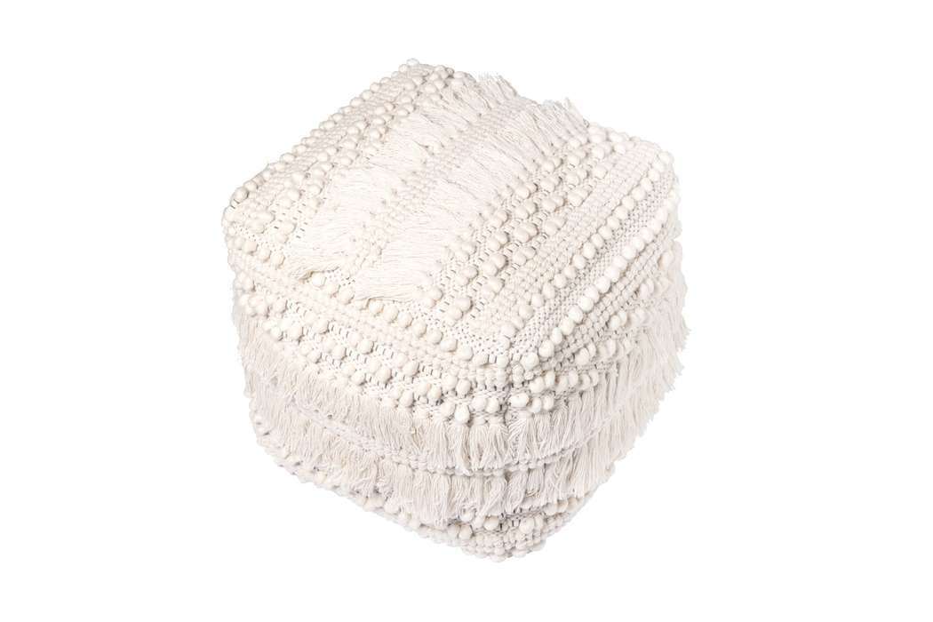 Pouf Bohist 325 Natural 50cm x 50cm - Afbeelding 2