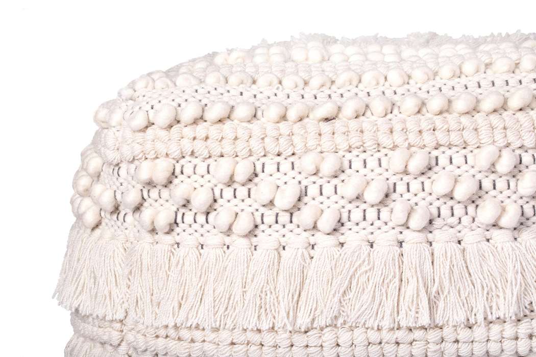 Pouf Bohist 325 Natural 50cm x 50cm - Afbeelding 4