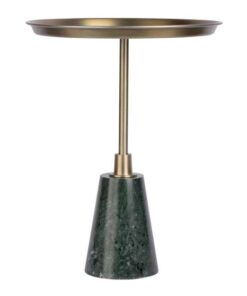 Sidetable Grant 125 zwart/goud