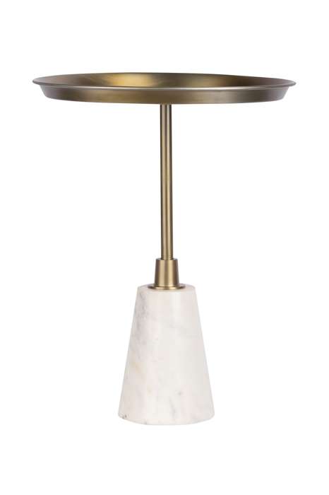 Sidetable Grant 125 wit/goud