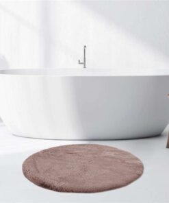 Alternative view of Badmat Rabbit rond 100cm, roze