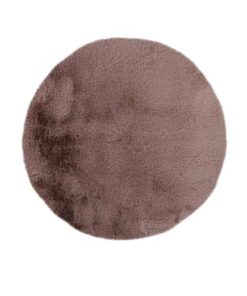 Badmat Rabbit rond 100cm, roze