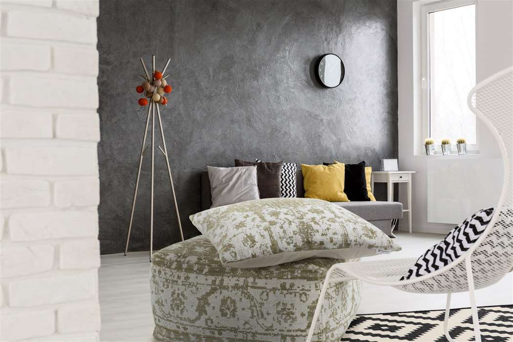 Paramount poof 210 set Creme/Oliv - Afbeelding 2