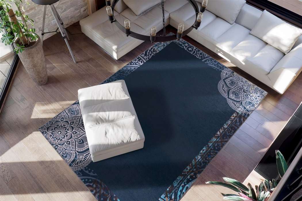 Medley 125 multi/blauw 130x190cm - Afbeelding 2