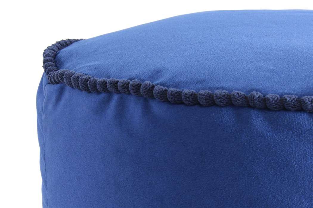 poef Taj Mahal 225 blauw - Afbeelding 3