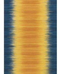 Sunset 8070 geel/blauw 120x180cm