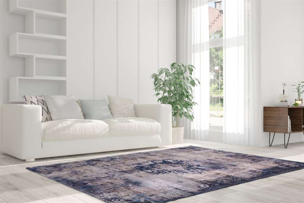 Vintage 8403 blauw 200x290cm - Afbeelding 2