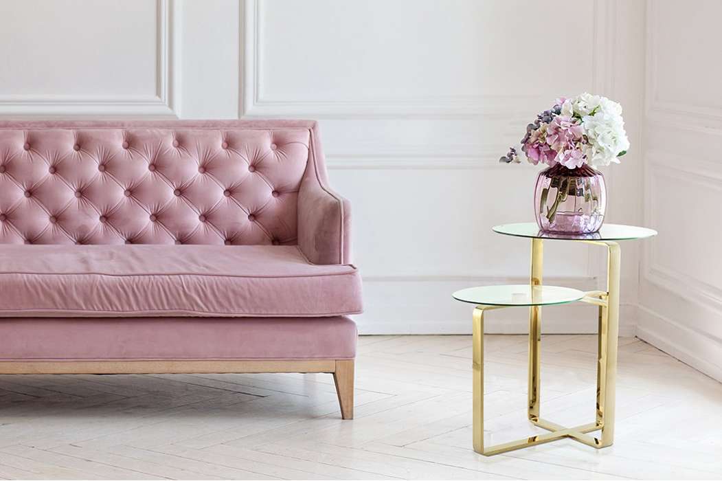 Side table Katris 100 Gold - Afbeelding 3
