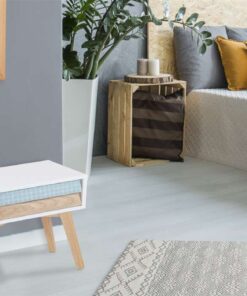 Alternative view of Nachttafel Hailey wit/blauw/hout