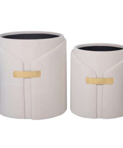 Stool Forcet 125 set of 2 ivory