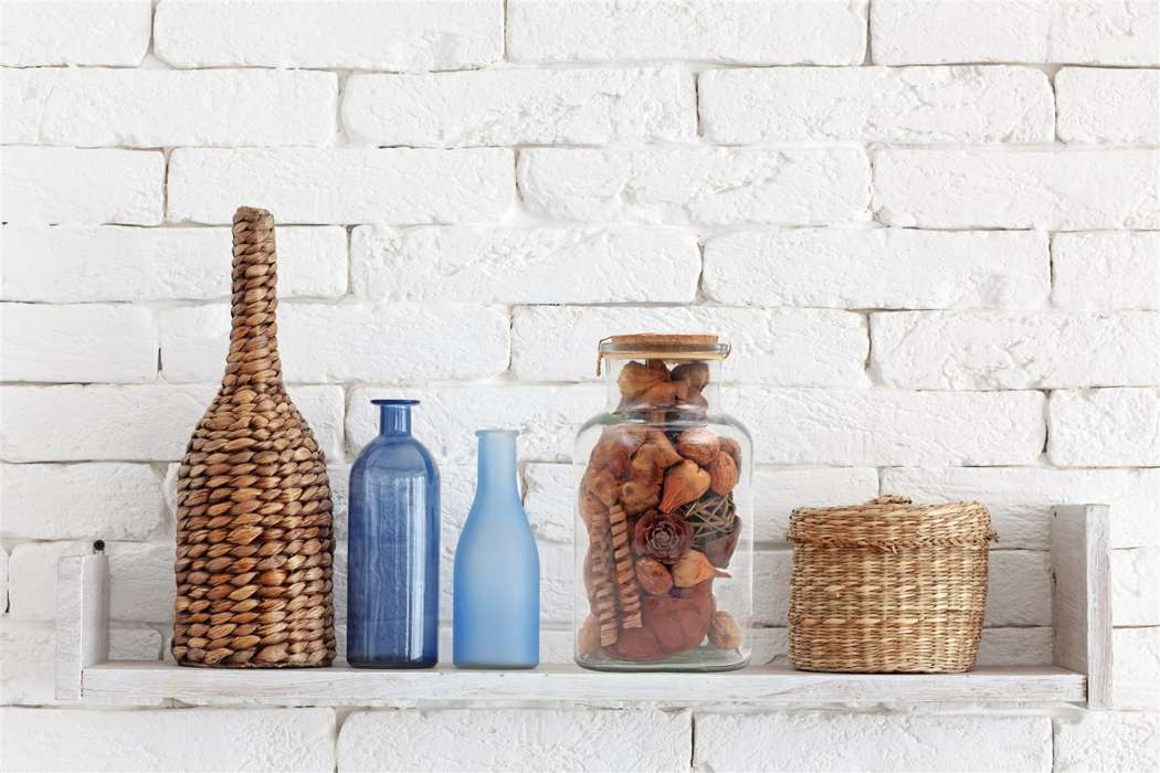 Deco Bottle Flora 110 light brown - Afbeelding 2