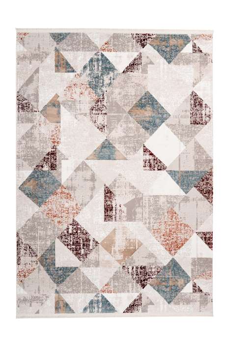 Akropolis 225 grijs/zalmrose 80x150cm