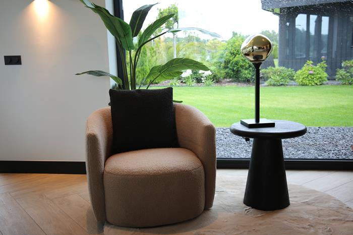 draaifauteuil Aveiro beige - Afbeelding 4